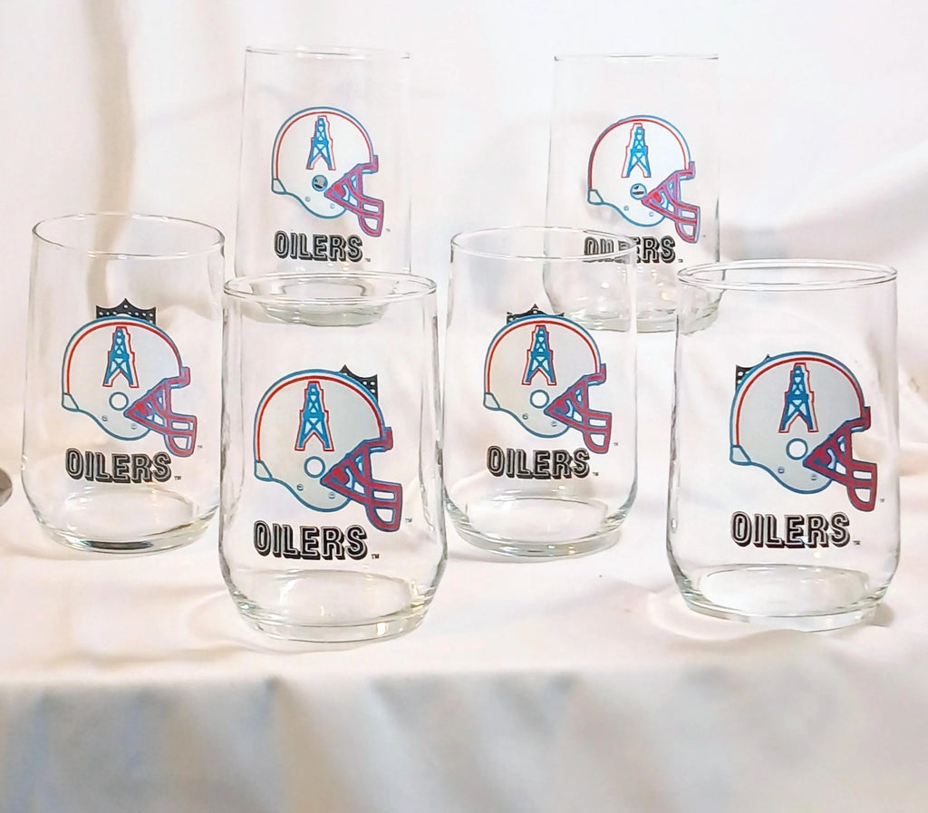 Houston Oilers NFL Tumblers - Football Memorabilia