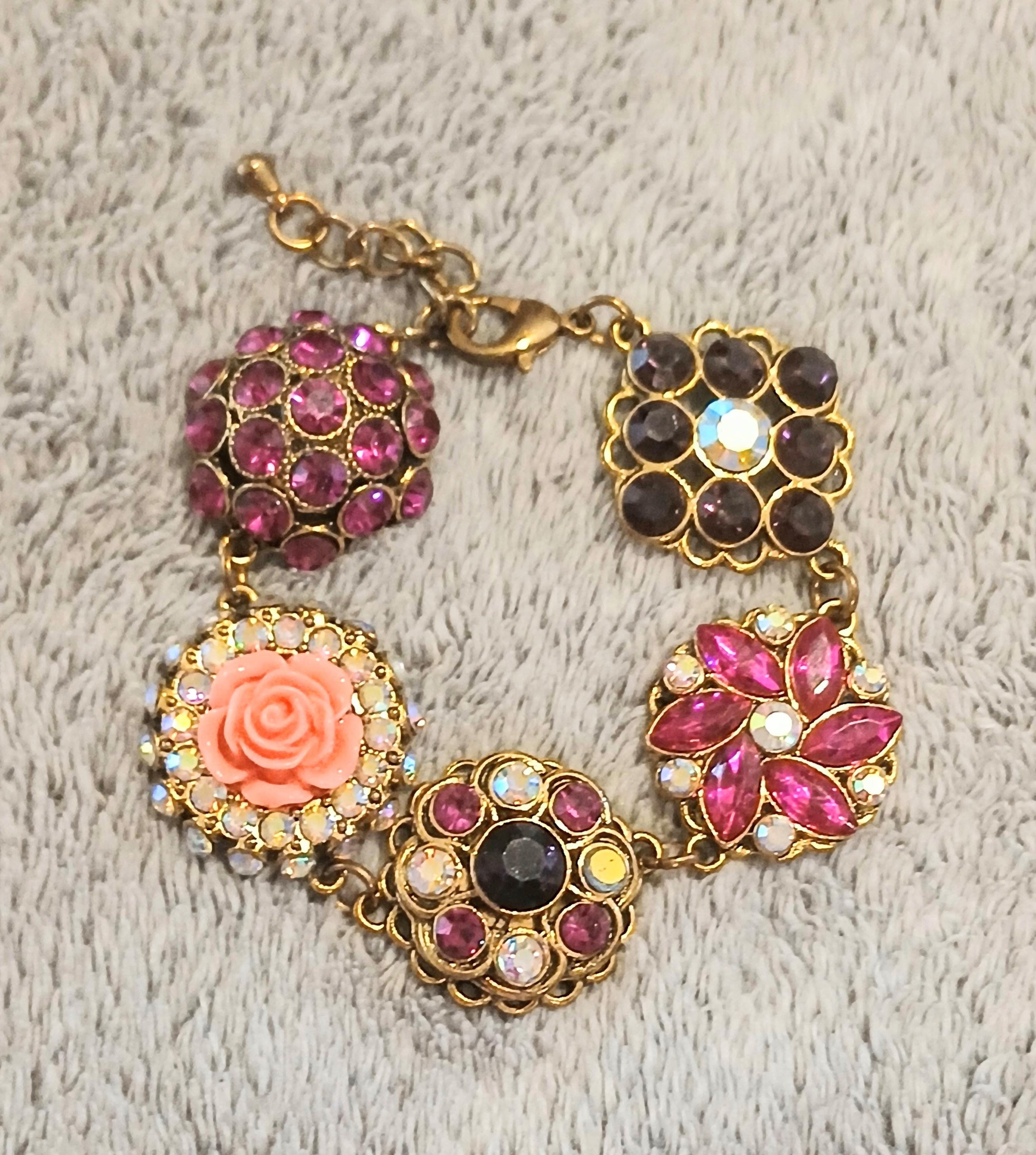 Vintage & Fashion Jewelry Mixed Lot – Bracelets and Bangles