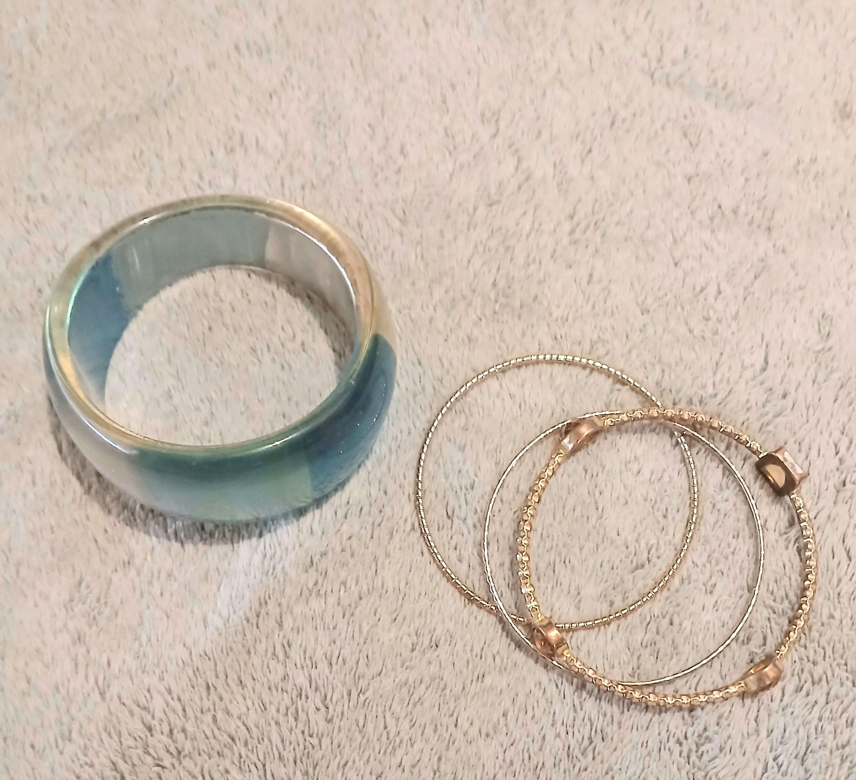 Vintage & Fashion Jewelry Mixed Lot – Bracelets and Bangles
