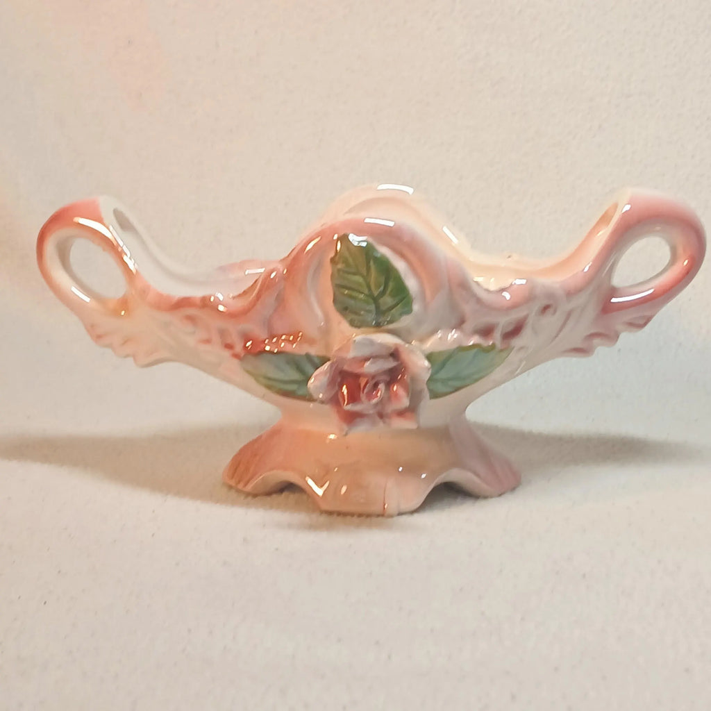 Vintage Pink Ceramic Dish