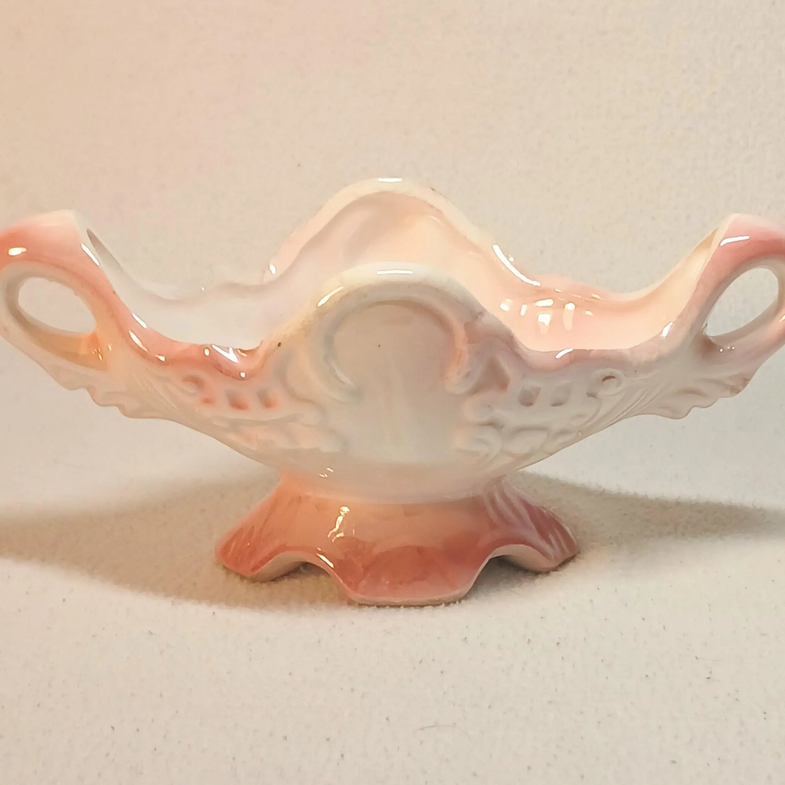 Vintage Pink Ceramic Dish