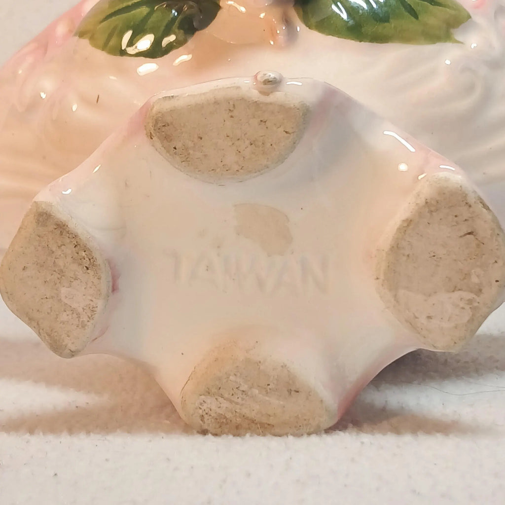 Vintage Pink Ceramic Dish