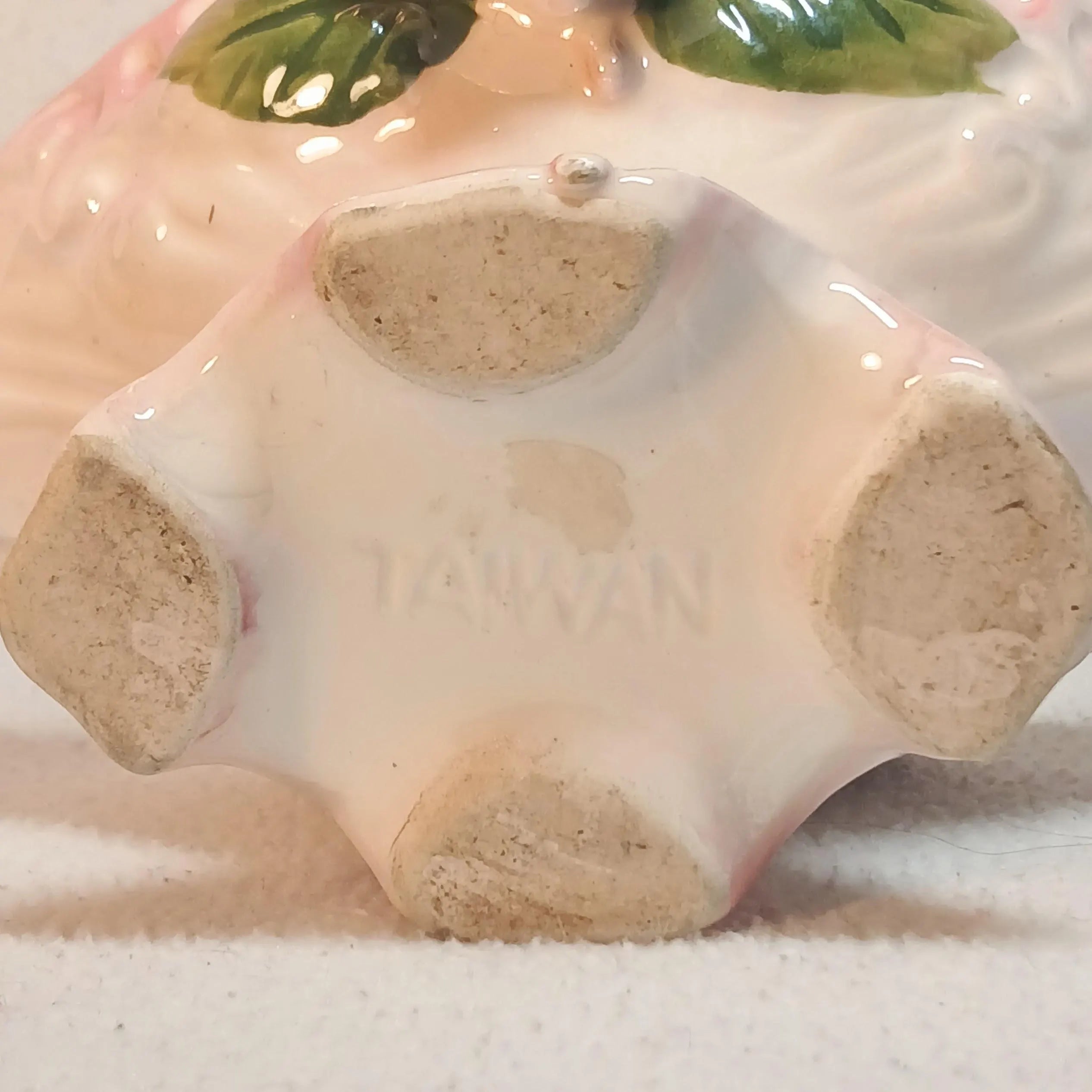 Vintage Pink Ceramic Dish