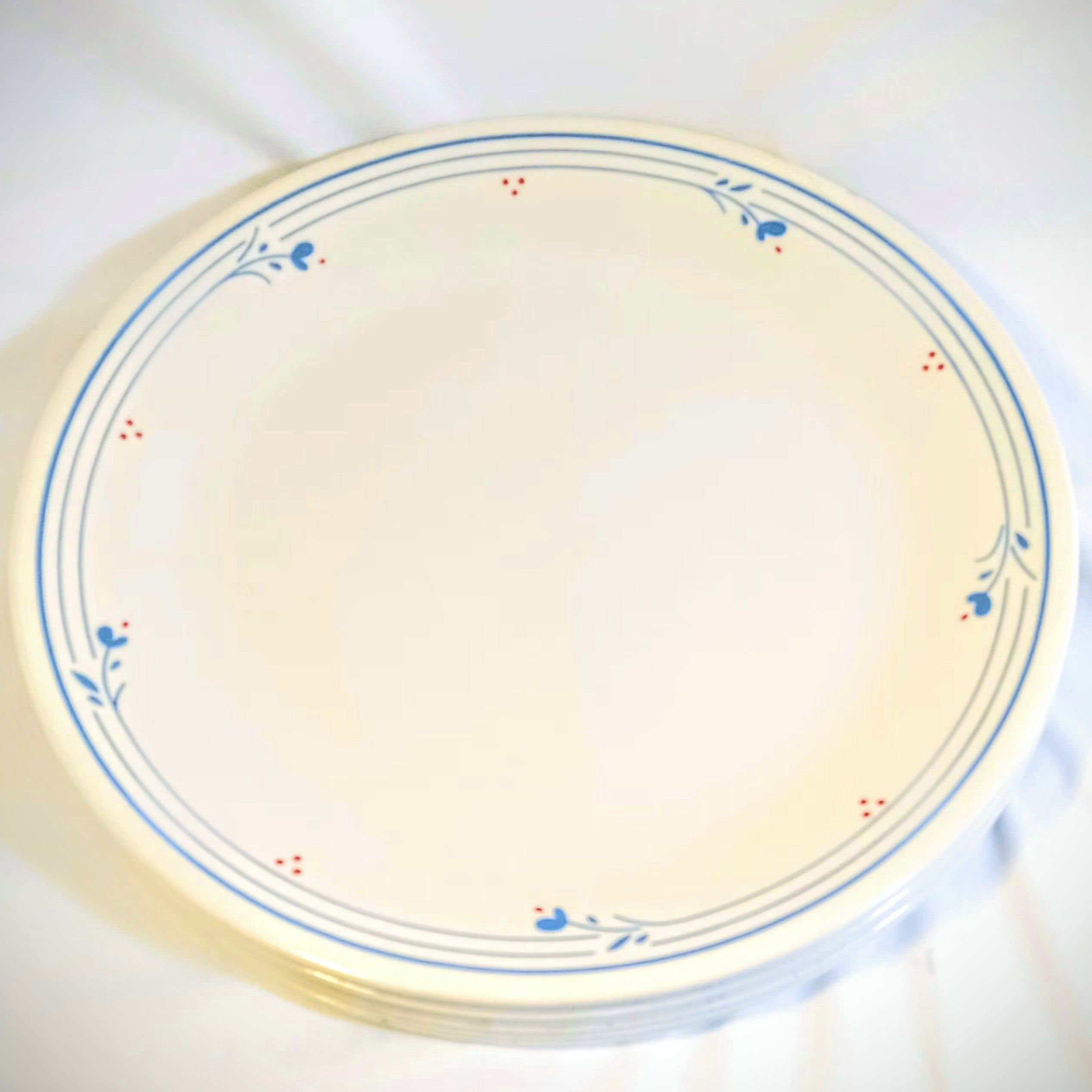 Set of 6 Corelle “Country Violet” Dinner Plates